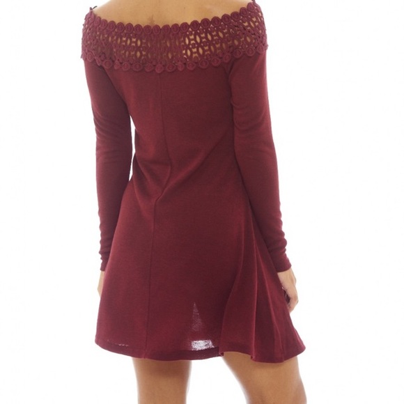 Last chance ‼️ Off the shoulder swing dress - Picture 2 of 5